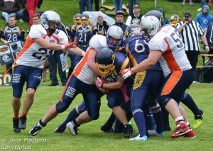 Lions vs Griffins - die D packt wieder zu