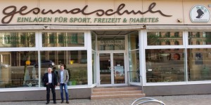 Die Gesundschuh - Filiale in der Steinstraße Rostocks ! Gesundschuh trifft Sigvaris 2