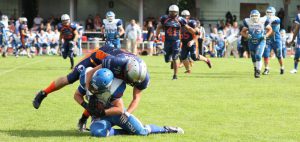 Sharks vs Griffins - Greifen obenauf