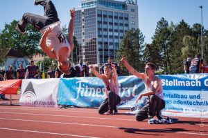 Typhon rockte die Halbzeitshow