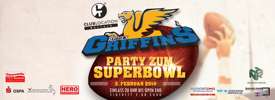 Banner Party Zum Superbowl3