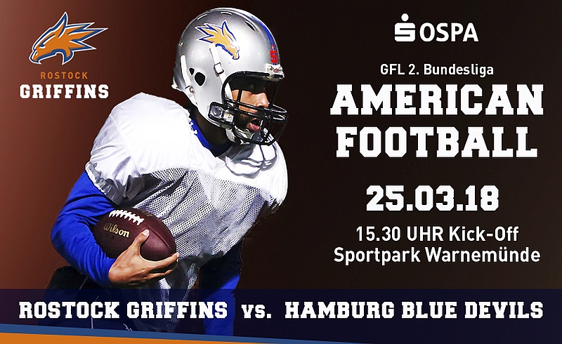 1ste Griffins Vs. Hamburg Blue Devils (1. Testspiel) Hp