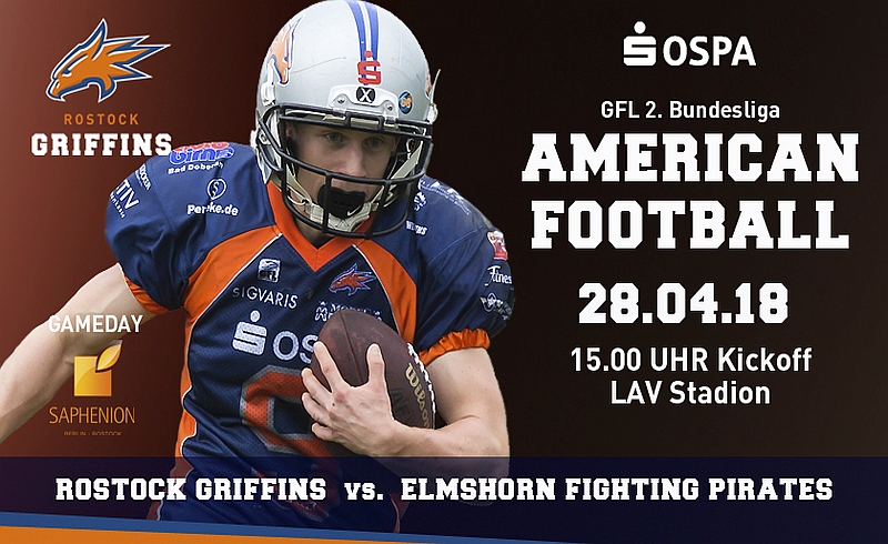 Griffins Vs. Elmshorn Fighting Pirates (28 04 18)