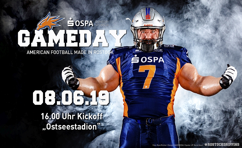 Ospa Vorlage Rostock Griffins Vs. Hannover Spartans Ostseestadion Hp