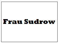Frau Sudrow