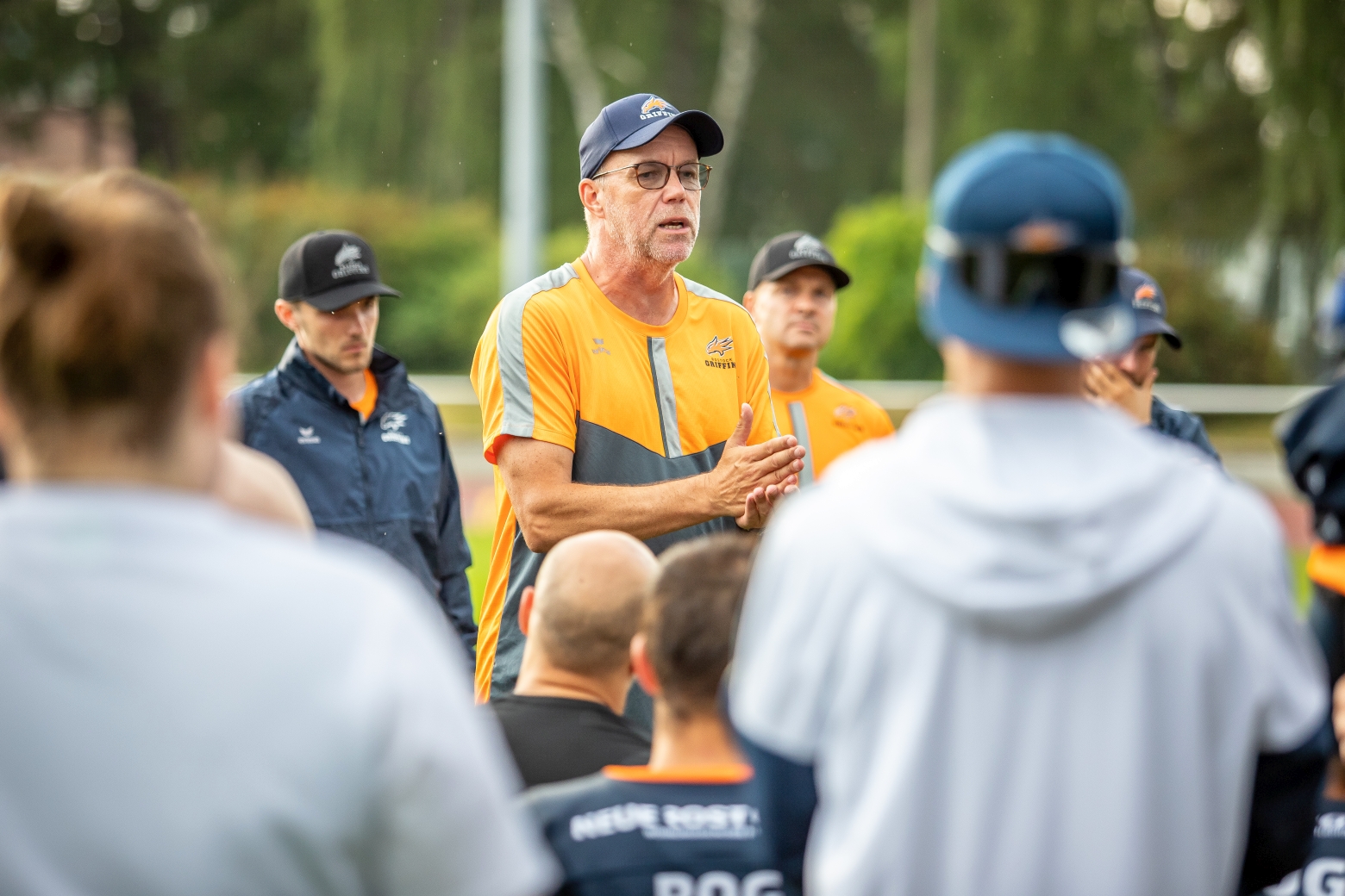 Ger, Football, Gfl2, German Football League 2, Saison 2022, Rostock Griffins Paderborn Dolphins, Leichtathletikstadion, Rostock