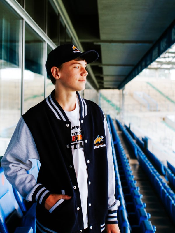 College Jacke Rostock Griffins 01