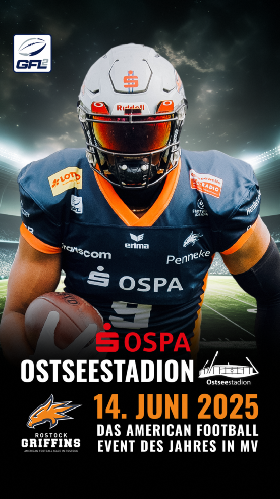 Rostock Griffins Ostseestadion JETZT TiCKETS SICHERN › Rostock Griffins