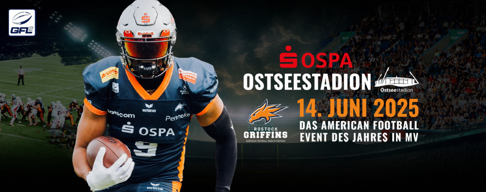 Rostock Griffins Ostseestadion 2025 